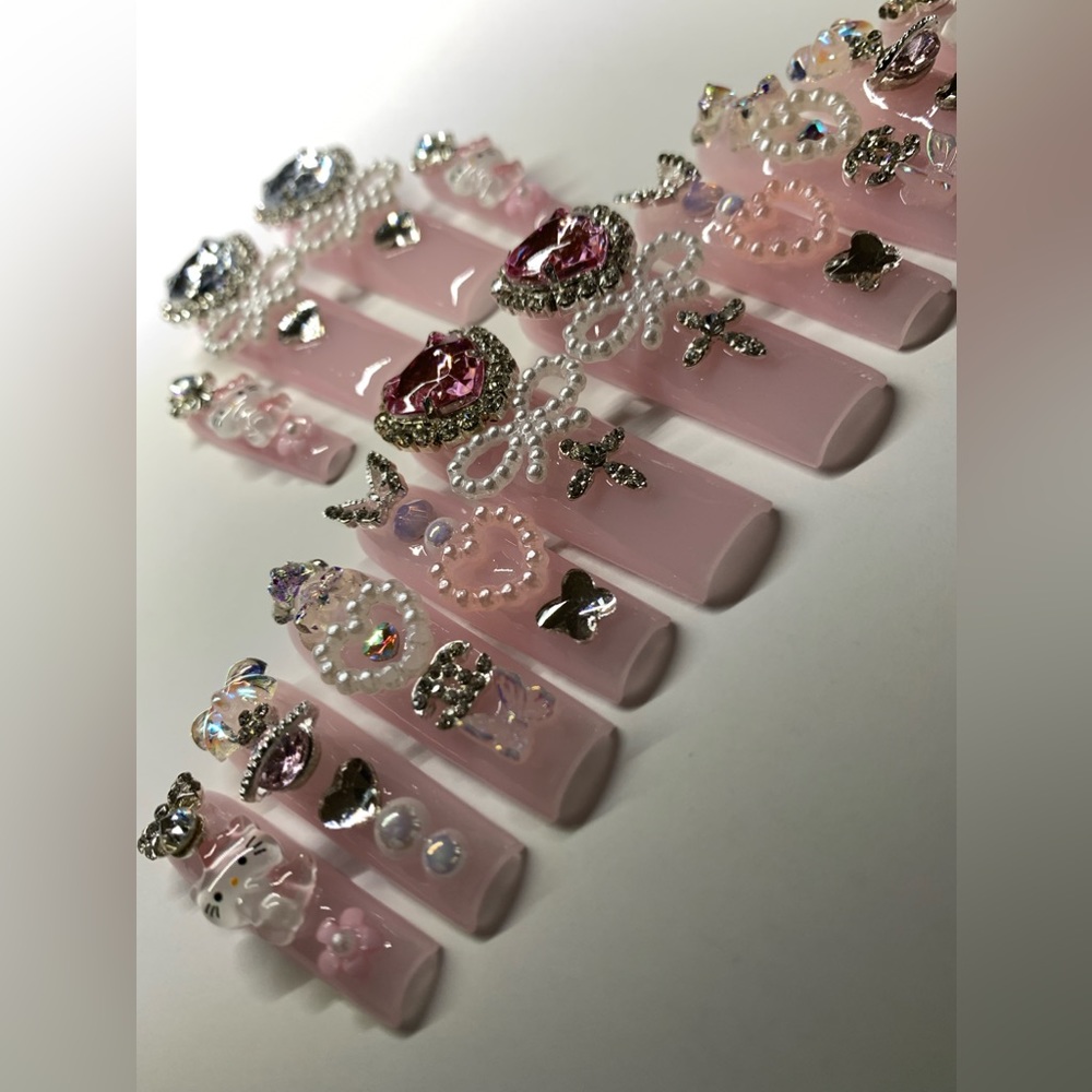 Kawaii 3XL Valentine’s Day Nails